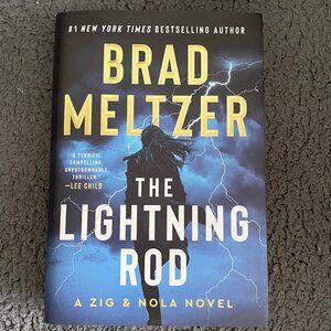 The Lightning Rod by Brad Meltzer Hardcover- First Edition - LIKE NEW